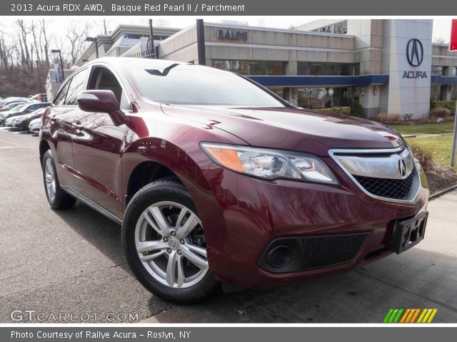 2013 Acura RDX AWD in Basque Red Pearl II