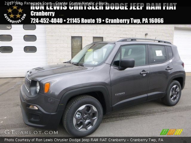 2017 Jeep Renegade Sport in Granite Crystal Metallic