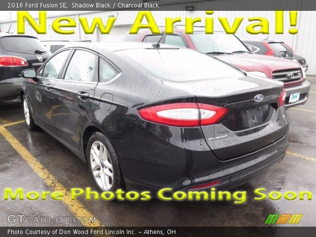 2016 Ford Fusion SE in Shadow Black