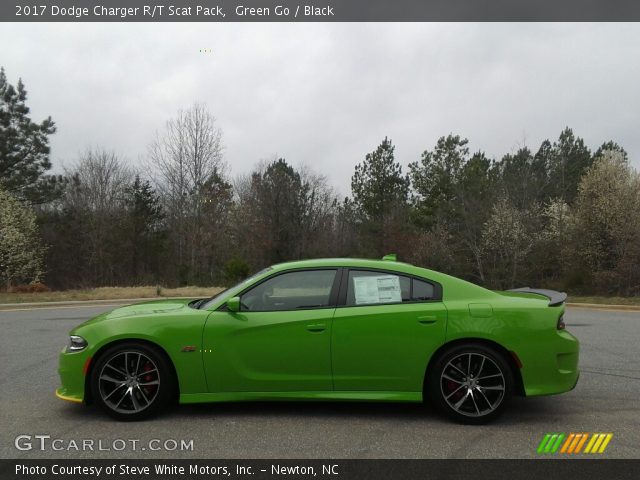 2017 Dodge Charger R/T Scat Pack in Green Go