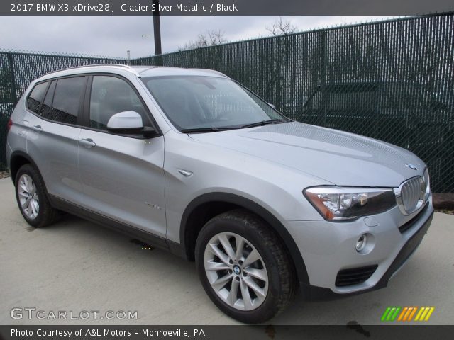 2017 BMW X3 xDrive28i in Glacier Silver Metallic