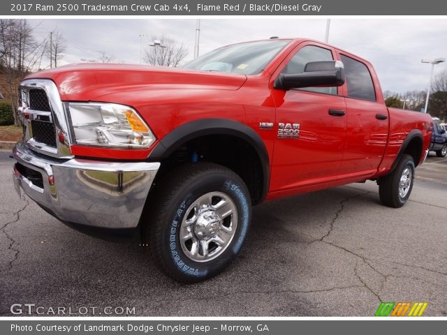 2017 Ram 2500 Tradesman Crew Cab 4x4 in Flame Red