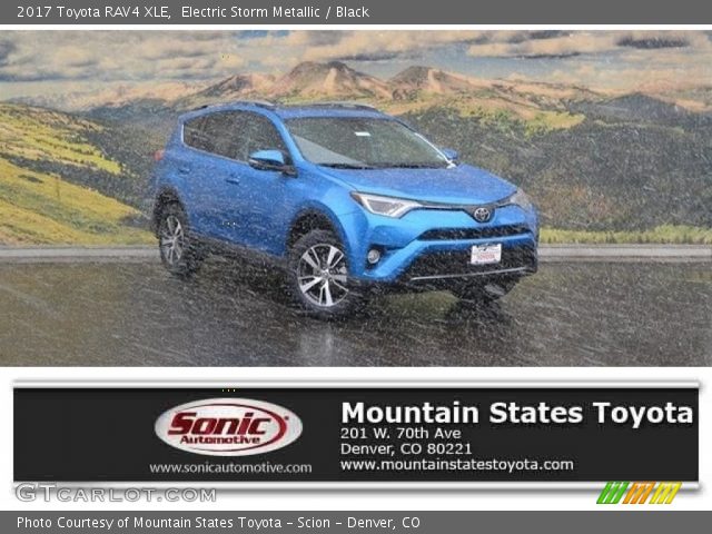 2017 Toyota RAV4 XLE in Electric Storm Metallic