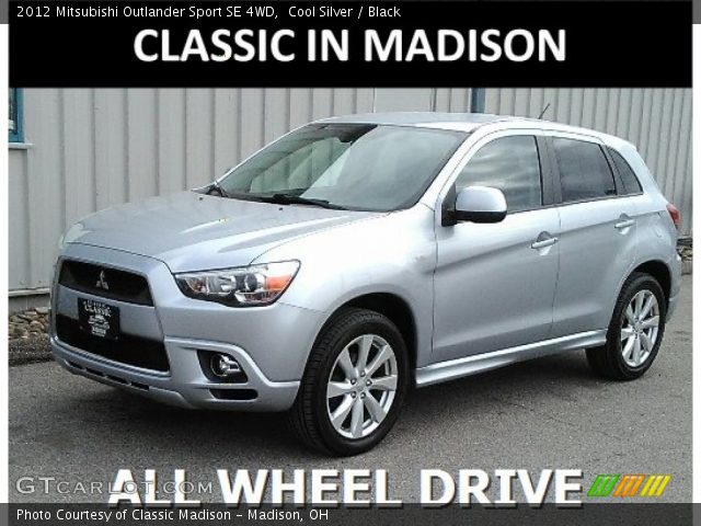 2012 Mitsubishi Outlander Sport SE 4WD in Cool Silver