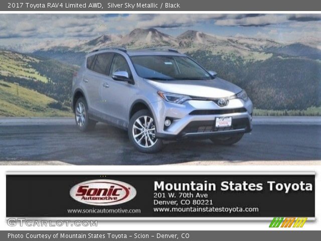 2017 Toyota RAV4 Limited AWD in Silver Sky Metallic