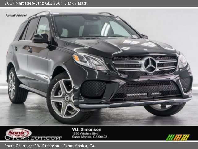 2017 Mercedes-Benz GLE 350 in Black