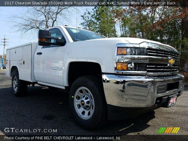 2017 Chevrolet Silverado 3500HD Work Truck Regular Cab 4x4 in Summit White