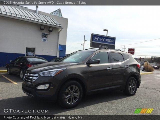 2013 Hyundai Santa Fe Sport AWD in Cabo Bronze