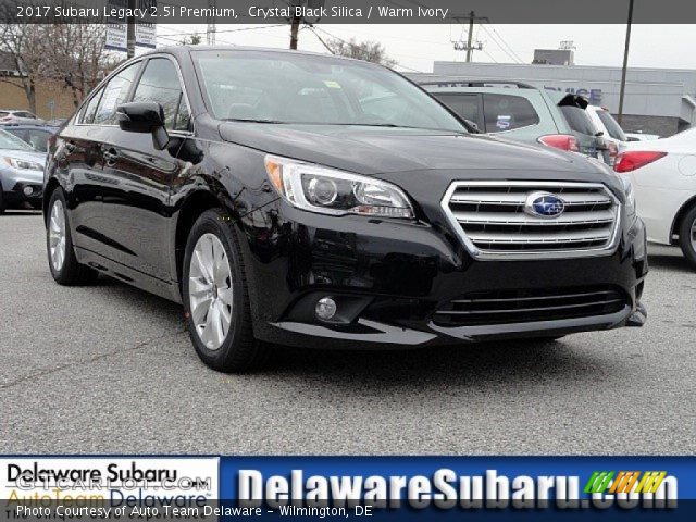 2017 Subaru Legacy 2.5i Premium in Crystal Black Silica