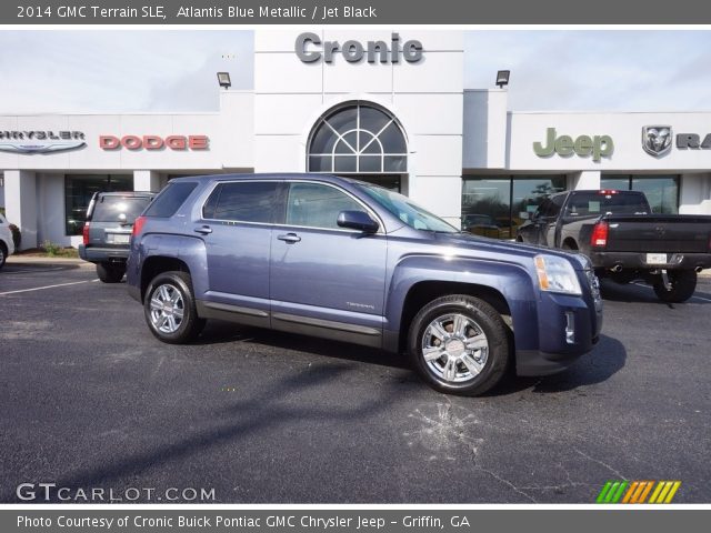 2014 GMC Terrain SLE in Atlantis Blue Metallic