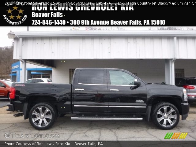 2017 Chevrolet Silverado 1500 High Country Crew Cab 4x4 in Black
