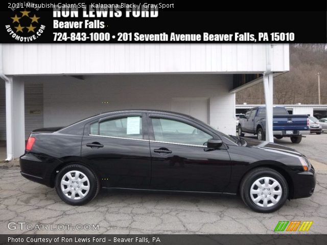 2011 Mitsubishi Galant SE in Kalapana Black