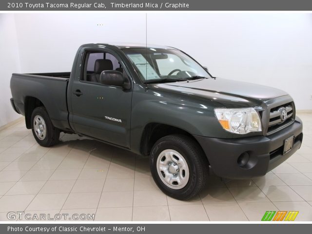 2010 Toyota Tacoma Regular Cab in Timberland Mica