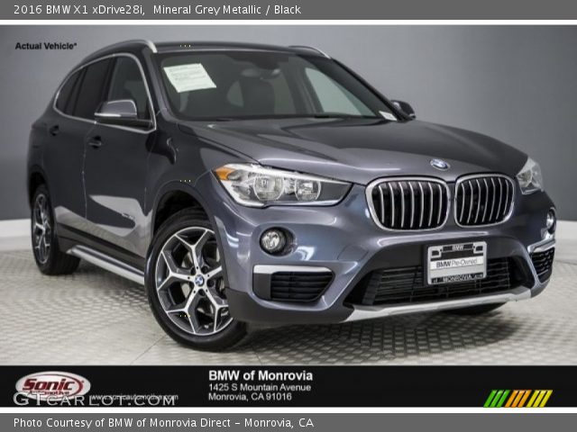 2016 BMW X1 xDrive28i in Mineral Grey Metallic