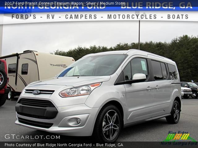 2017 Ford Transit Connect Titanium Wagon in Silver