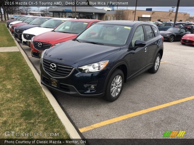 2016 Mazda CX-5 Touring AWD in Deep Crystal Blue Mica