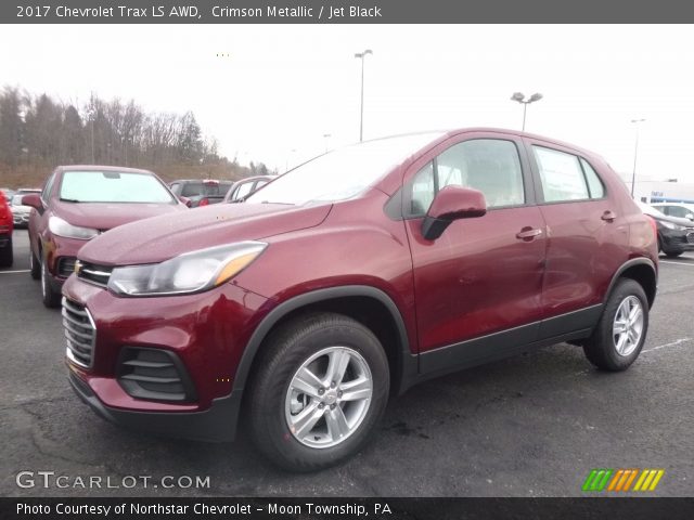 2017 Chevrolet Trax LS AWD in Crimson Metallic