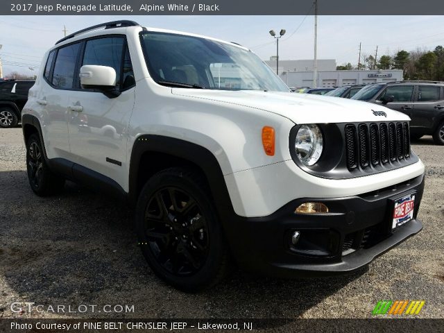 2017 Jeep Renegade Latitude in Alpine White