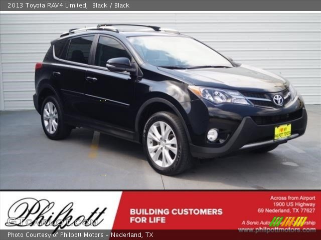 2013 Toyota RAV4 Limited in Black