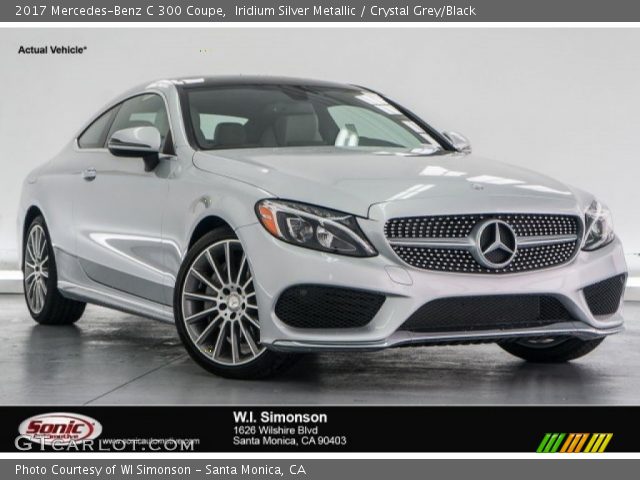 2017 Mercedes-Benz C 300 Coupe in Iridium Silver Metallic