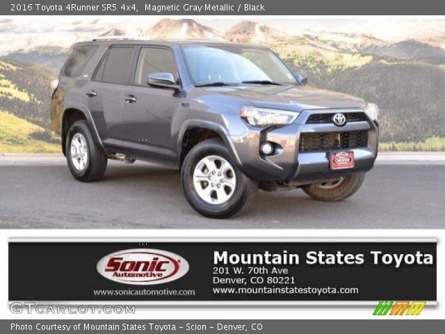 2016 Toyota 4Runner SR5 4x4 in Magnetic Gray Metallic