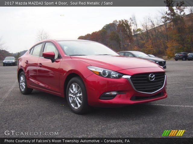 2017 Mazda MAZDA3 Sport 4 Door in Soul Red Metallic