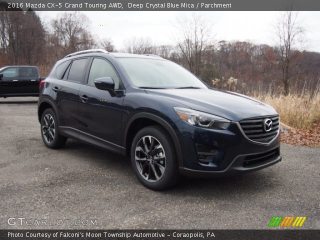 2016 Mazda CX-5 Grand Touring AWD in Deep Crystal Blue Mica