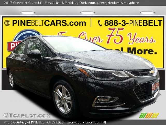 2017 Chevrolet Cruze LT in Mosaic Black Metallic