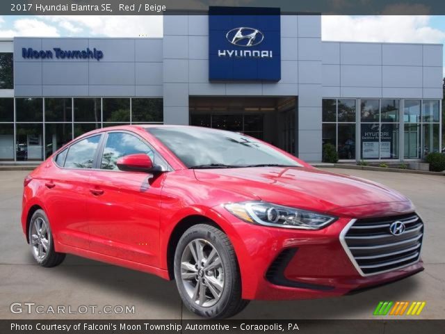 2017 Hyundai Elantra SE in Red