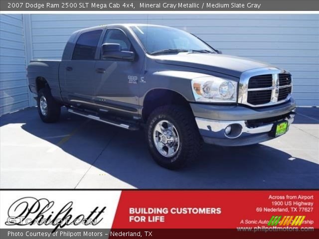 2007 Dodge Ram 2500 SLT Mega Cab 4x4 in Mineral Gray Metallic