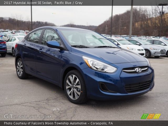 2017 Hyundai Accent SE Sedan in Pacific Blue