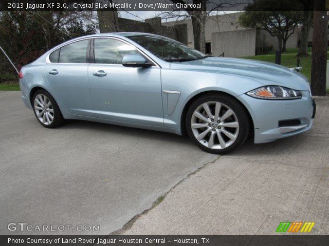 2013 Jaguar XF 3.0 in Crystal Blue Metallic