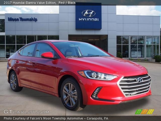 2017 Hyundai Elantra Value Edition in Red