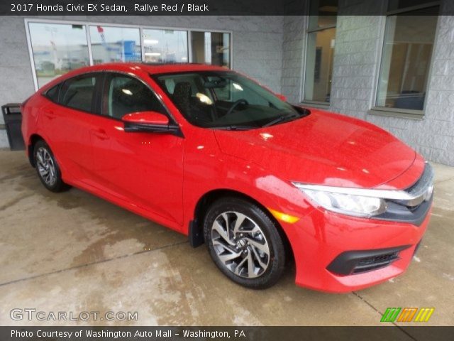 2017 Honda Civic EX Sedan in Rallye Red
