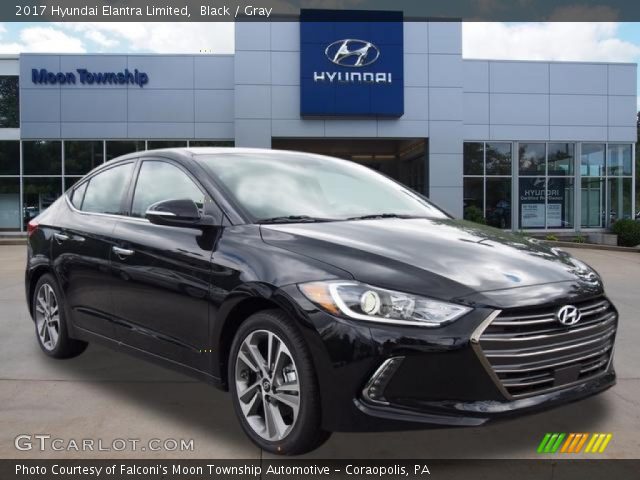 2017 Hyundai Elantra Limited in Black