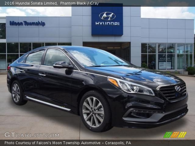 2016 Hyundai Sonata Limited in Phantom Black