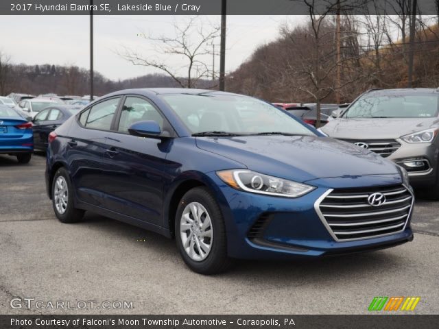 2017 Hyundai Elantra SE in Lakeside Blue