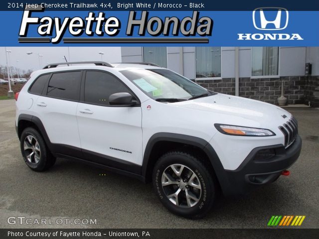 2014 Jeep Cherokee Trailhawk 4x4 in Bright White