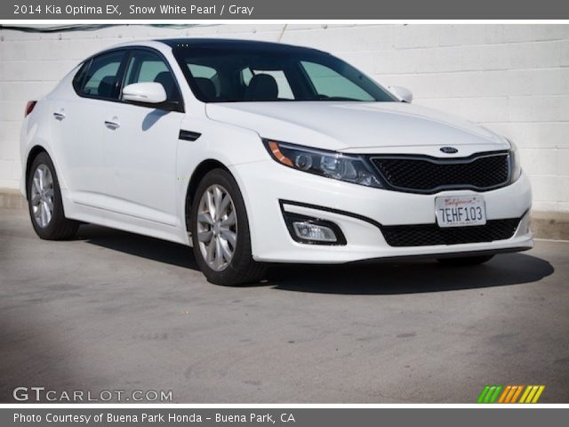 2014 Kia Optima EX in Snow White Pearl