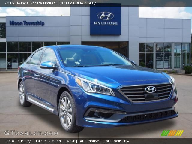 2016 Hyundai Sonata Limited in Lakeside Blue