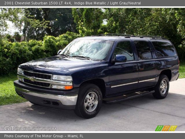 2001 Chevrolet Suburban 1500 LT 4x4 in Indigo Blue Metallic