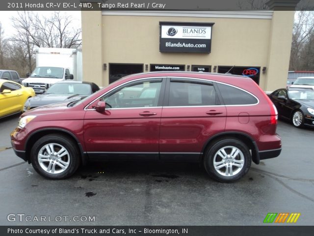 2011 Honda CR-V EX-L 4WD in Tango Red Pearl