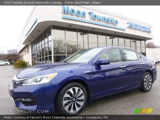 2017 Honda Accord Hybrid EX-L Sedan in Vortex Blue Pearl