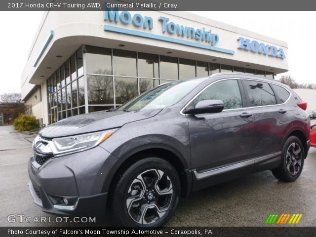 2017 Honda CR-V Touring AWD in Gunmetal Metallic