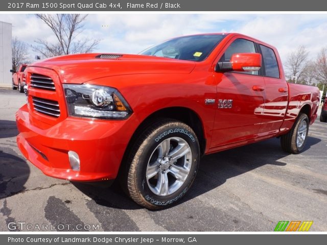 2017 Ram 1500 Sport Quad Cab 4x4 in Flame Red