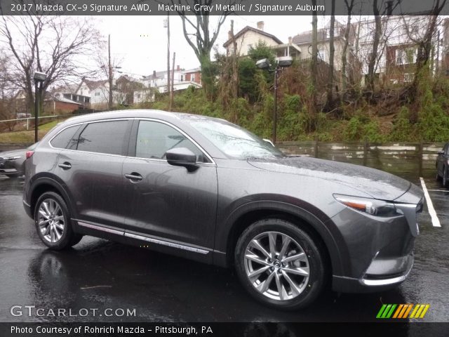 2017 Mazda CX-9 Signature AWD in Machine Gray Metallic