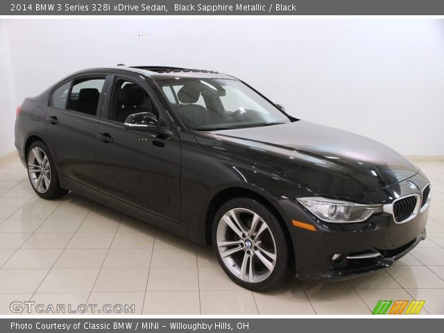 2014 BMW 3 Series 328i xDrive Sedan in Black Sapphire Metallic