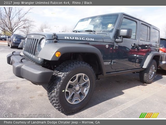2017 Jeep Wrangler Unlimited Rubicon 4x4 in Rhino