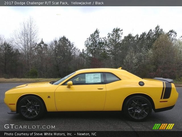 2017 Dodge Challenger R/T Scat Pack in YellowJacket