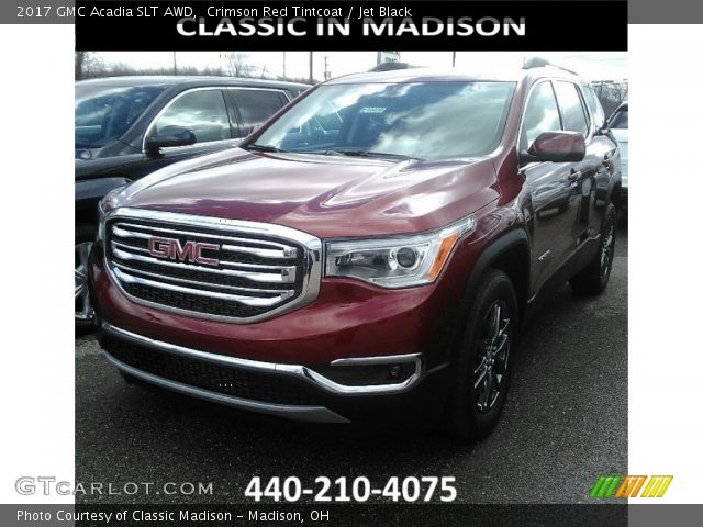 2017 GMC Acadia SLT AWD in Crimson Red Tintcoat